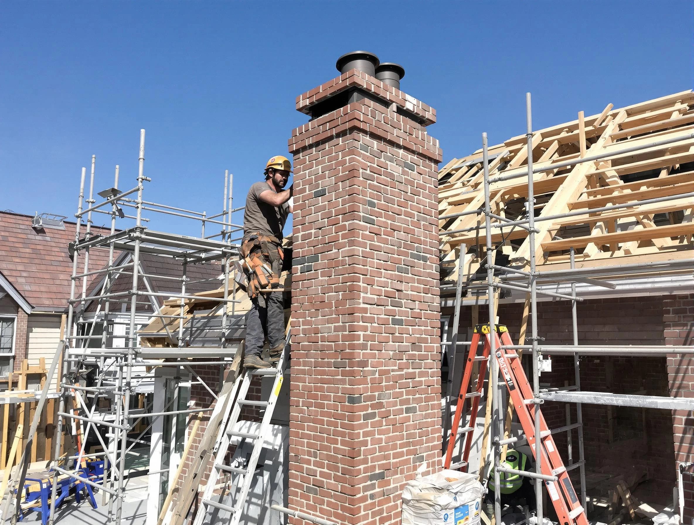 New chimney installation completed by Forest Park Chimney Sweep in Forest Park, GA