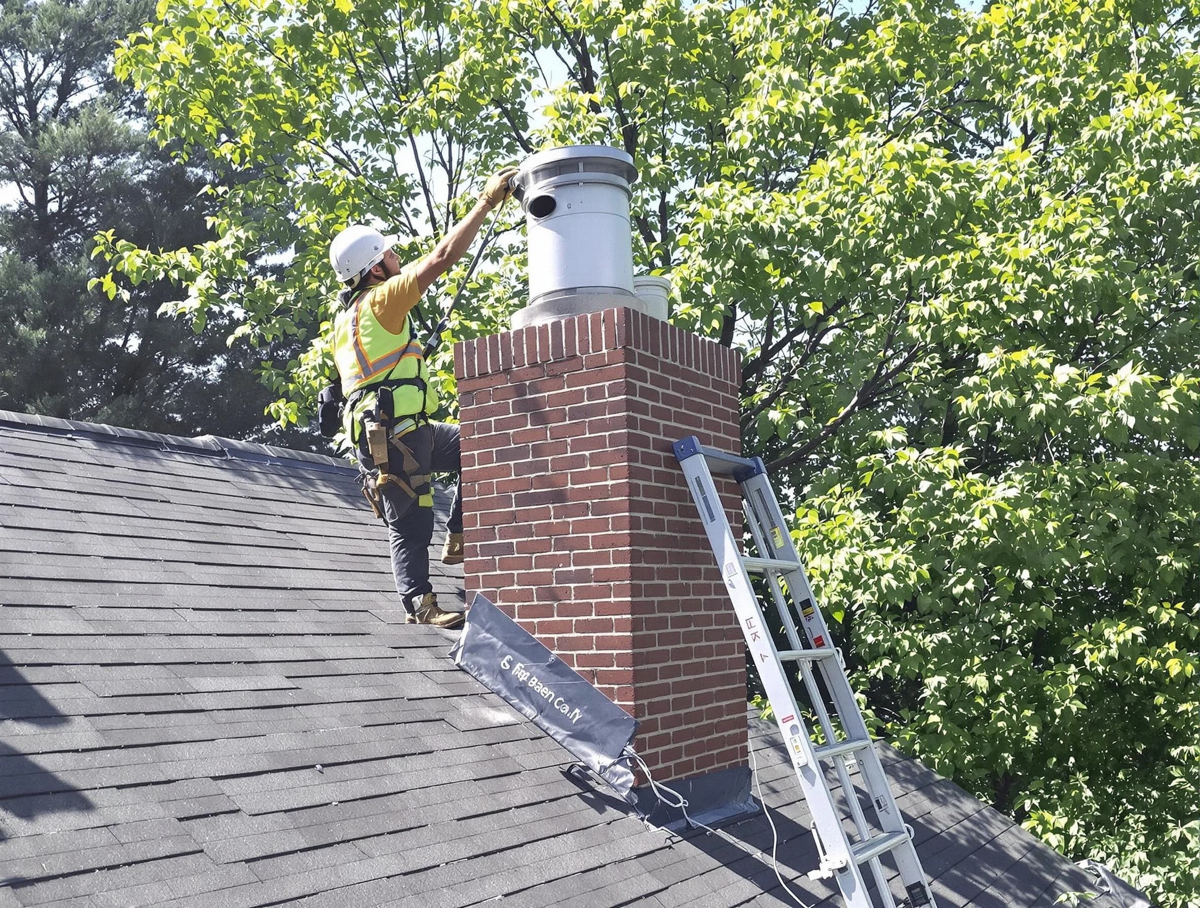 Chimney liner inspection by Forest Park Chimney Sweep in Forest Park, GA