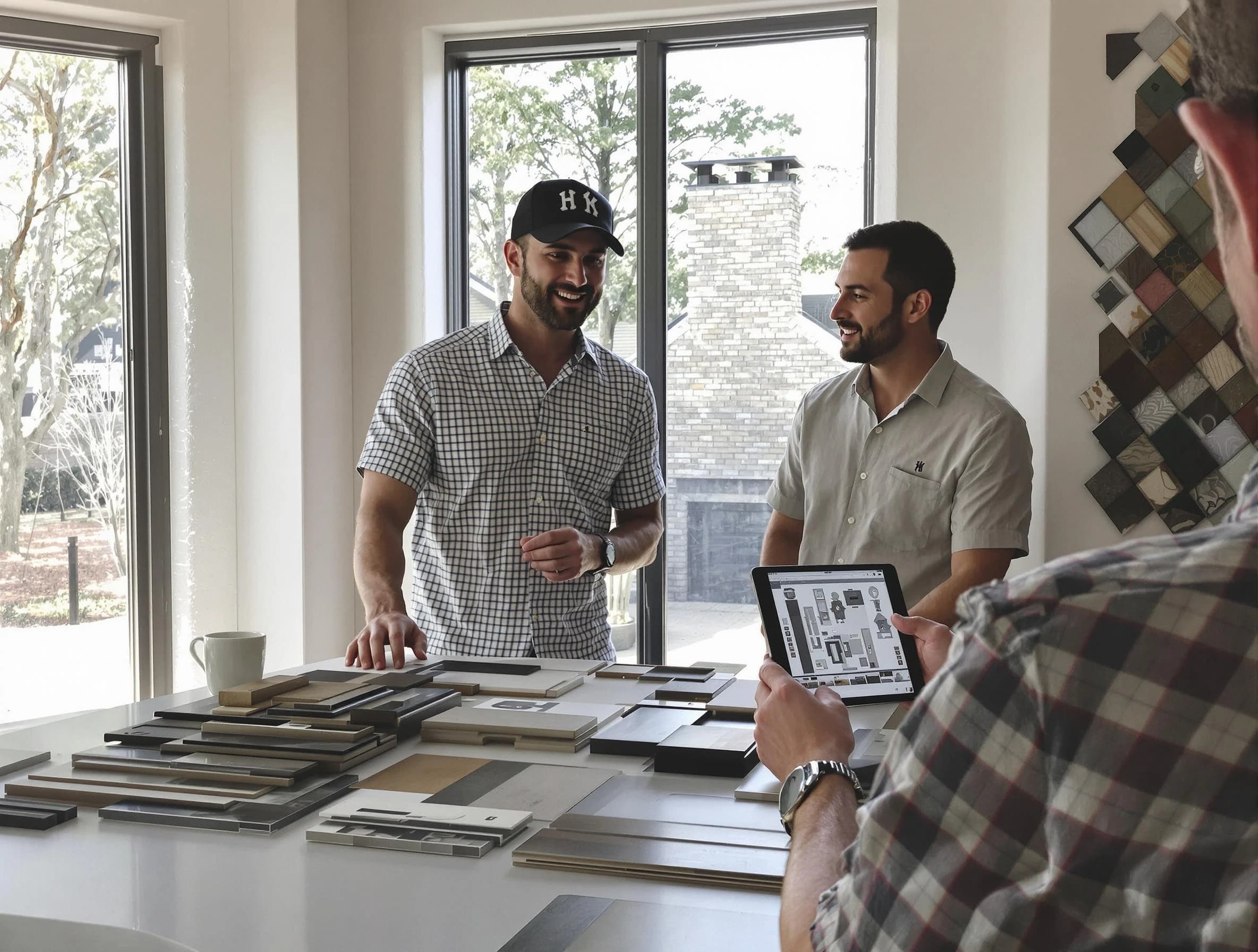 Forest Park Chimney Sweep remodeling a chimney and fireplace in Forest Park, GA