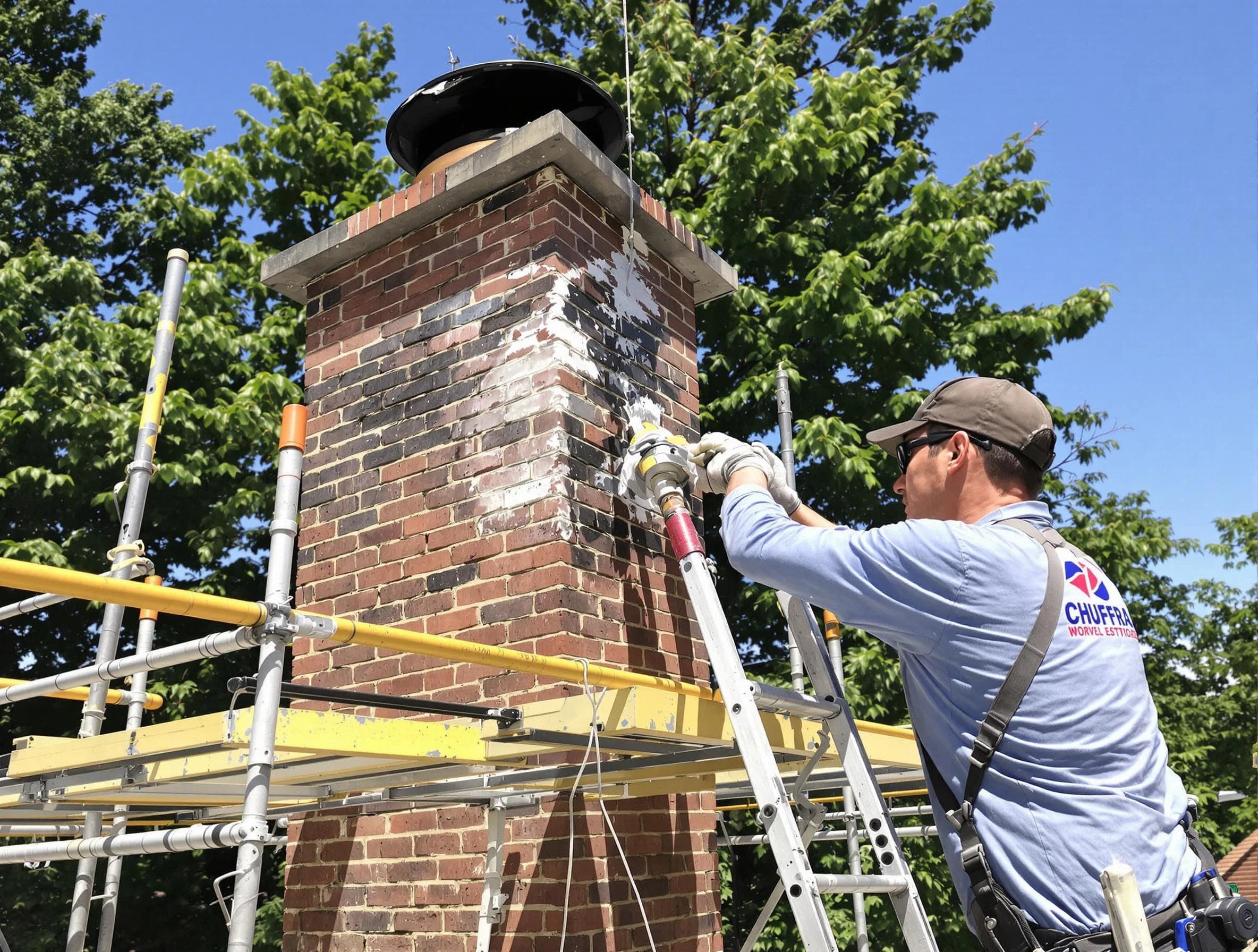 Structural chimney repair by Forest Park Chimney Sweep in Forest Park, GA