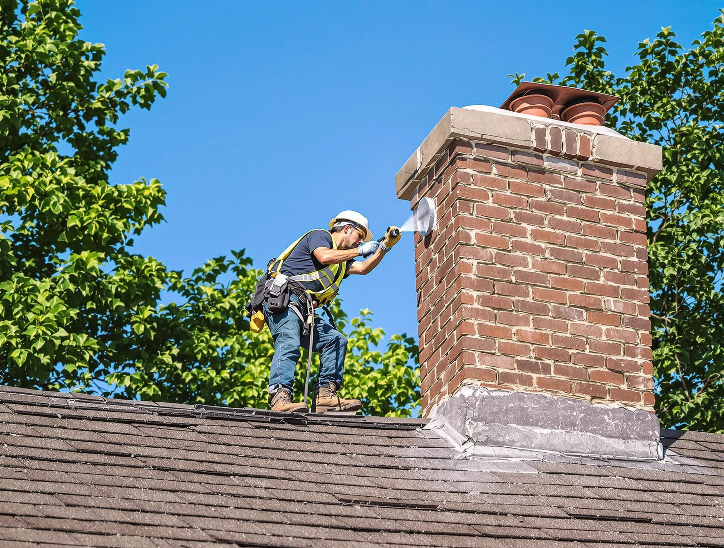 Forest Park Chimney Sweep performing an inspection with advanced tools in Forest Park, GA